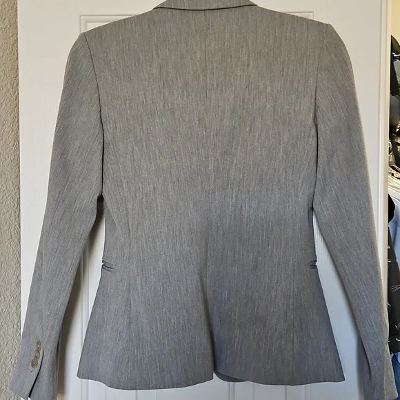 Express Light Gray Blazer - Picture 3 of 7